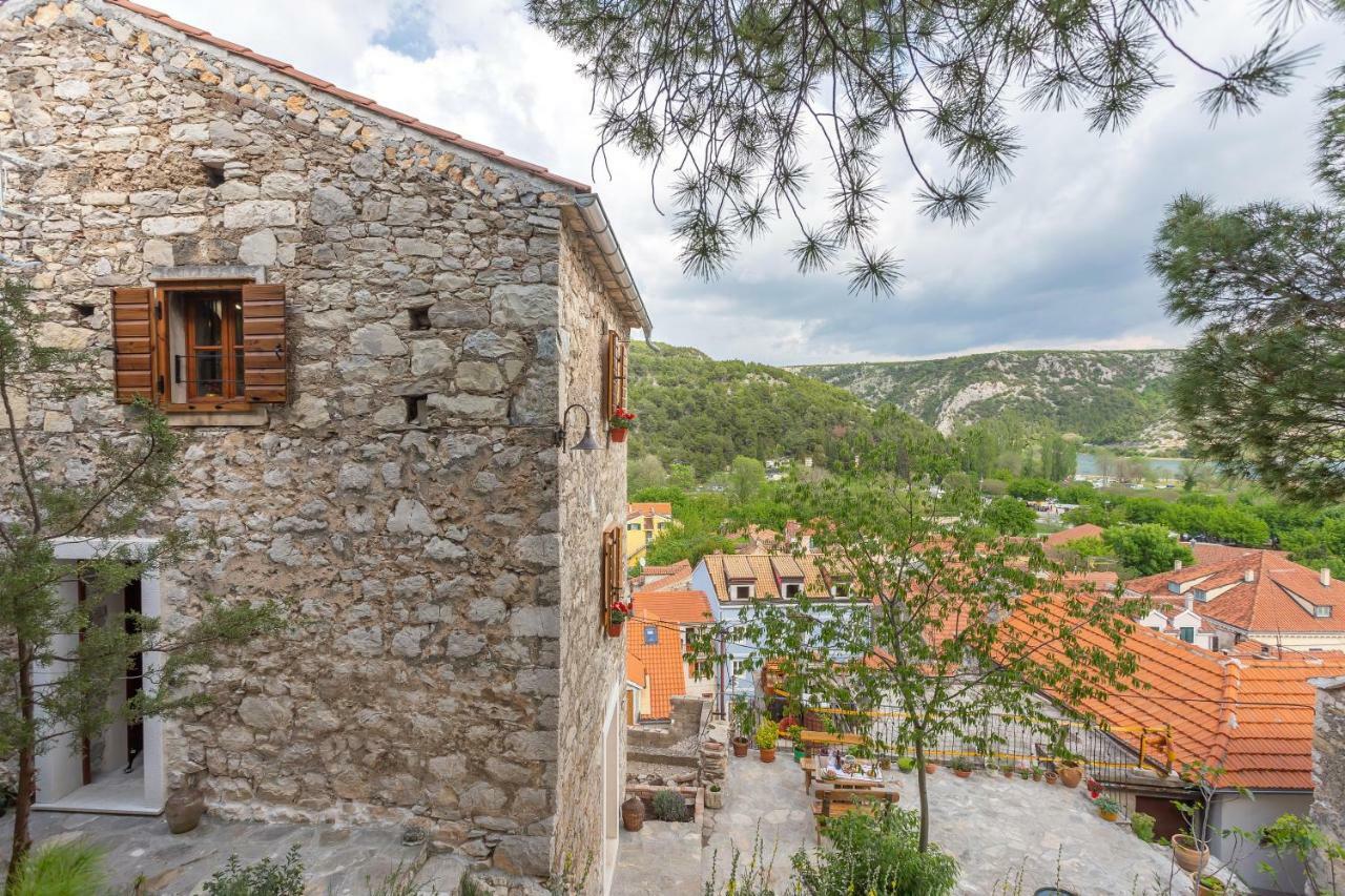 Rustica House Villa Skradin Exterior foto