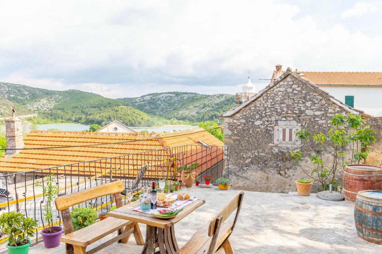 Rustica House Villa Skradin Exterior foto