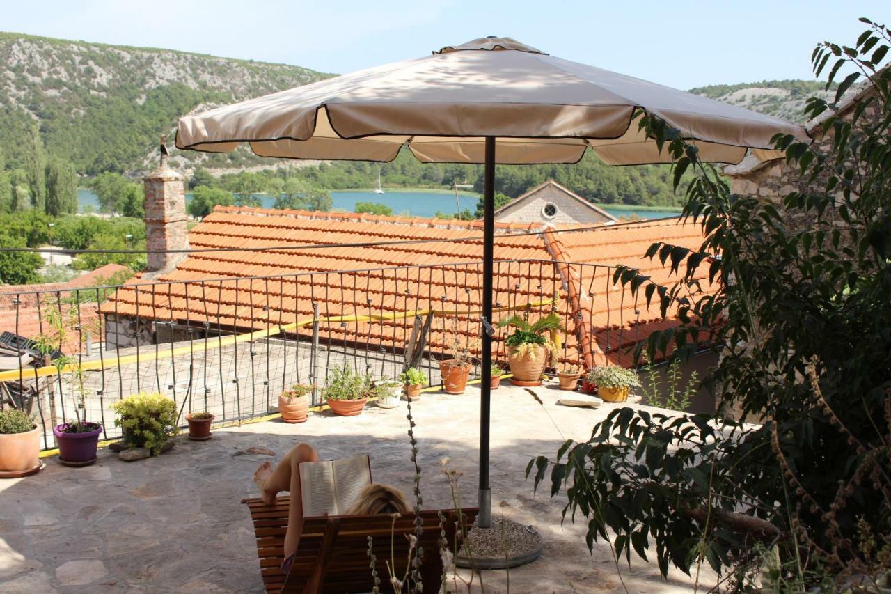 Rustica House Villa Skradin Exterior foto
